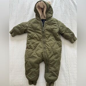 Baby GAP 0-3M Sherpa Lined One-Piece